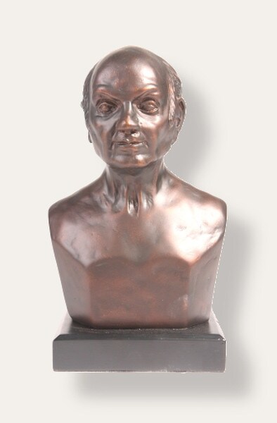 John Quincy Adams Bust sculpted statue Portraiture Sculpture Head